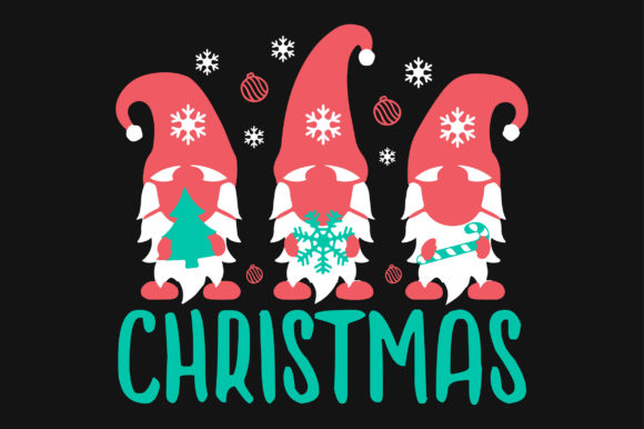 A Festive Gnome SVG Asset for Craft & Graphics Projects