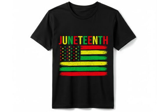 A Juneteenth Design for Crafters: Bold Graphics & T-Shirt Potential