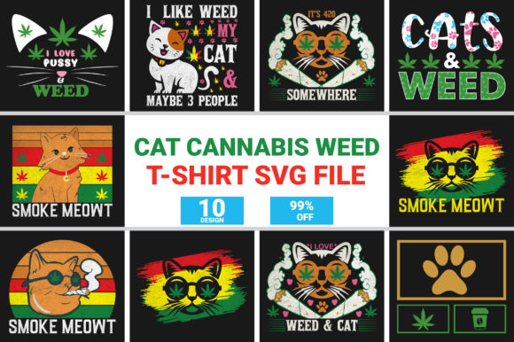 A Real-World Review of the Cat Cannabis SVG Bundle