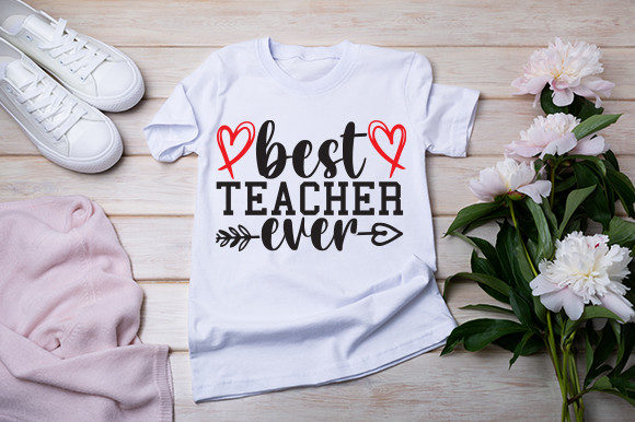 Crafting with the Best Teacher Ever Graphic Design