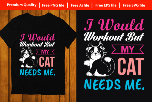 Custom Cat Quotes Graphics for Crafts Branding