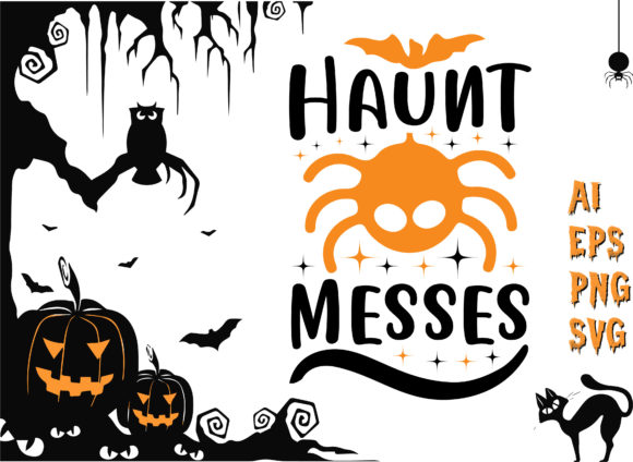 Evaluating Haunt Messes Halloween Graphics for Crafts and Brands