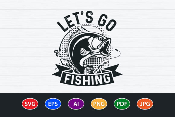 Let s Go Fishing: A Craft Brand's Graphic Asset for Packaging and Promotion