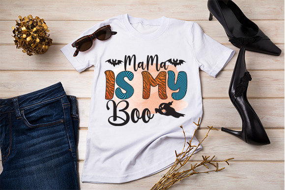 Mama is My Boo: A Graphic Design Asset for Crafts & Publishing